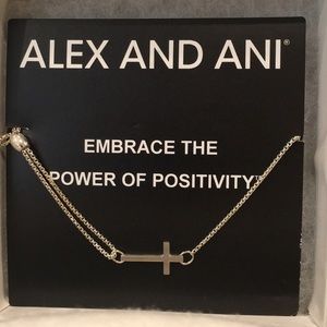 BRAND NEW Alex and Ani Cross Bracelet